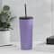 JoyJolt® 20oz. Vacuum Insulated Tumbler with Flip Lid & Straw
